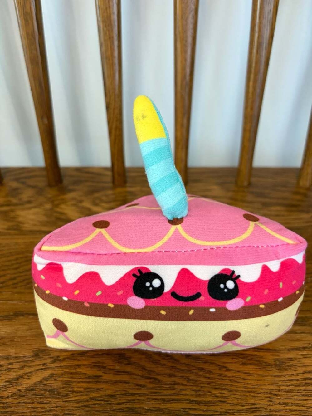 Toy Works 6-inch Sliced Birthday Cake Plush
